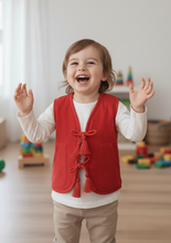 Ari Reversible Quilted Jacket : CHRISTMAS RED : Infant : Toddler : Tween
