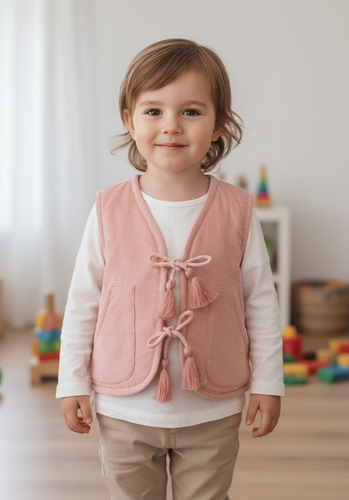 Jill Reversible Quilted Jacket : ROSE : Infant : Toddler : Tween