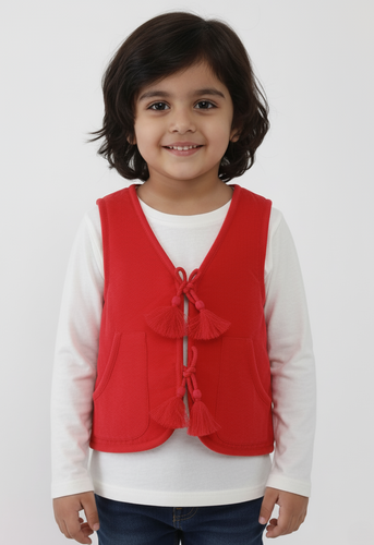 Jane Reversible Quilted Jacket : CHRISTMAS RED : Infant : Toddler : Tween