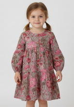 Gauri Dress : CEMENT : Infant : Toddler : Tween