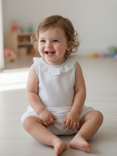 Top And Bow Bloomer Set : POWDER BLUE : Infant : Baby Girl : New Born