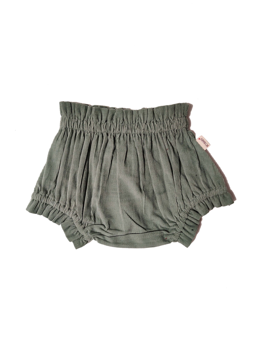 Sage Shorts-Style Corduroy Diaper Cover