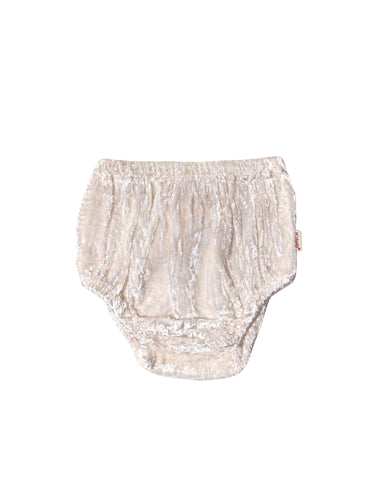 Ivory Velvet Diaper Cover dc213 Yobaby