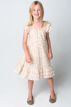 Peaches & Cream Ruffle Dress - Kids Wholesale Boutique Clothing, Dress - Girls Dresses, Yo Baby Wholesale - Yo Baby