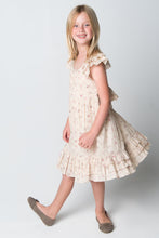 Peaches & Cream Ruffle Dress - Kids Wholesale Boutique Clothing, Dress - Girls Dresses, Yo Baby Wholesale - Yo Baby