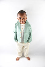 Boys Blazer & Pants Set - Mint/Ivory - Kids Wholesale Boutique Clothing, Boys - Girls Dresses, Yo Baby Wholesale - Yo Baby