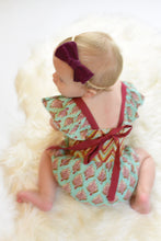 Chevron And Floral Romper - Kids Wholesale Boutique Clothing, 2-pc. set - Girls Dresses, Yo Baby Wholesale - Yo Baby
