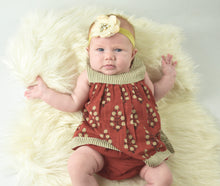 Maroon Pin Stipe Detail Sleeveless Infant Dress with Matching Bloomer - Kids Wholesale Boutique Clothing, Dress - Girls Dresses, Yo Baby Wholesale - Yo Baby
