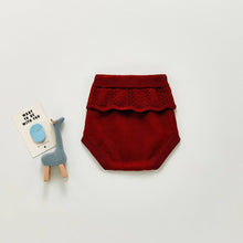 Embroidered Knitted Sweater-Shorts - Rust Dress Yo Baby Wholesale 