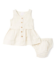 Off White Infant Shirt Dress - Kids Wholesale Boutique Clothing, Dress - Girls Dresses, Yo Baby Wholesale - Yo Baby