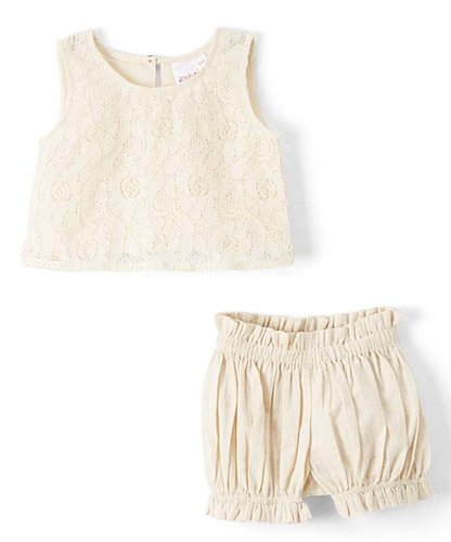 Net Top and Shorts 2pc.set Top and Bottom - Kids Wholesale Boutique Clothing, 2-pc. set - Girls Dresses, Yo Baby Wholesale - Yo Baby